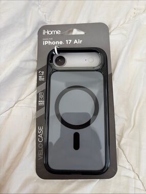 iHome MagSafe Compatible Case for iPhone 17 Air - Black